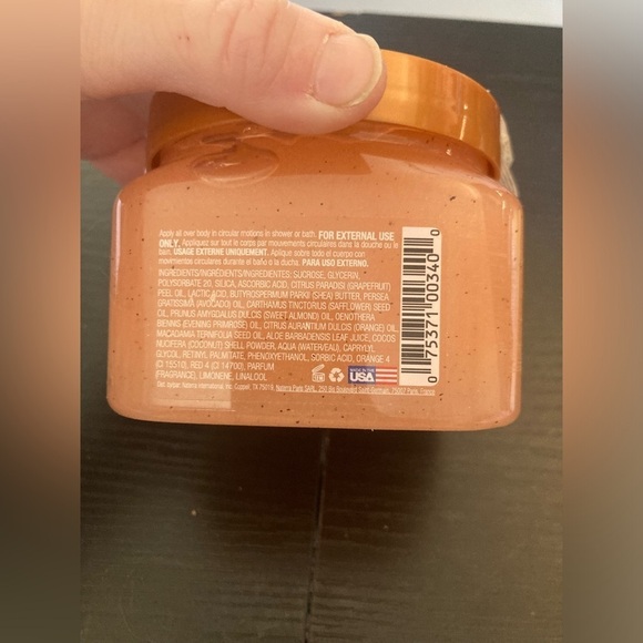 Tree hut Vitamin C Shea sugar scrub- 18 oz size. Opened but never used. - Picture 4 of 4